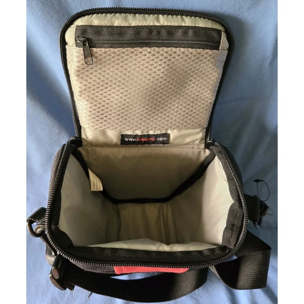 Lowepro EX 220 Nylon Holster-style Shoulder Camera Bag - Rust Red Color